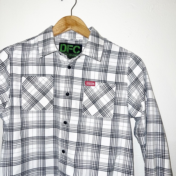 Dixxon Flannel Company Charlie Chaplin snap button youth division flannel - Picture 2 of 12